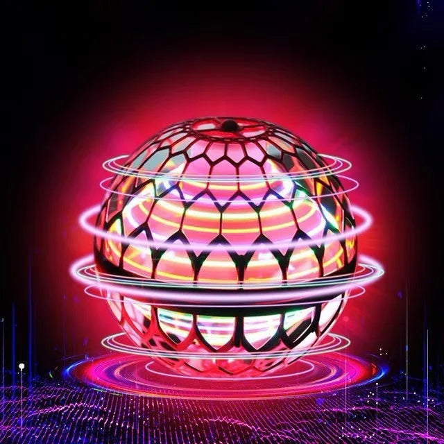Flying Spinner Ball – LED Light Up Boomerang Orb Toy | Shockproof, Auto Return Hover