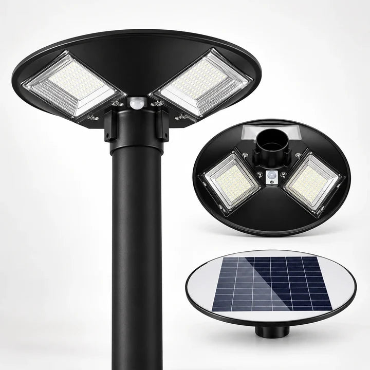 250W Solar UFO Street Light 5 Window | High Brightness Outdoor Solar LED Light
