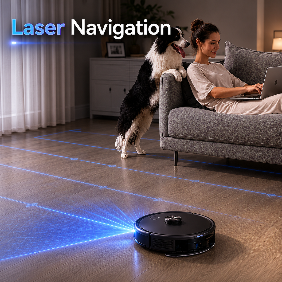 RoboClean X500 Vacuum Cleaner – Automatic Home Cleaning