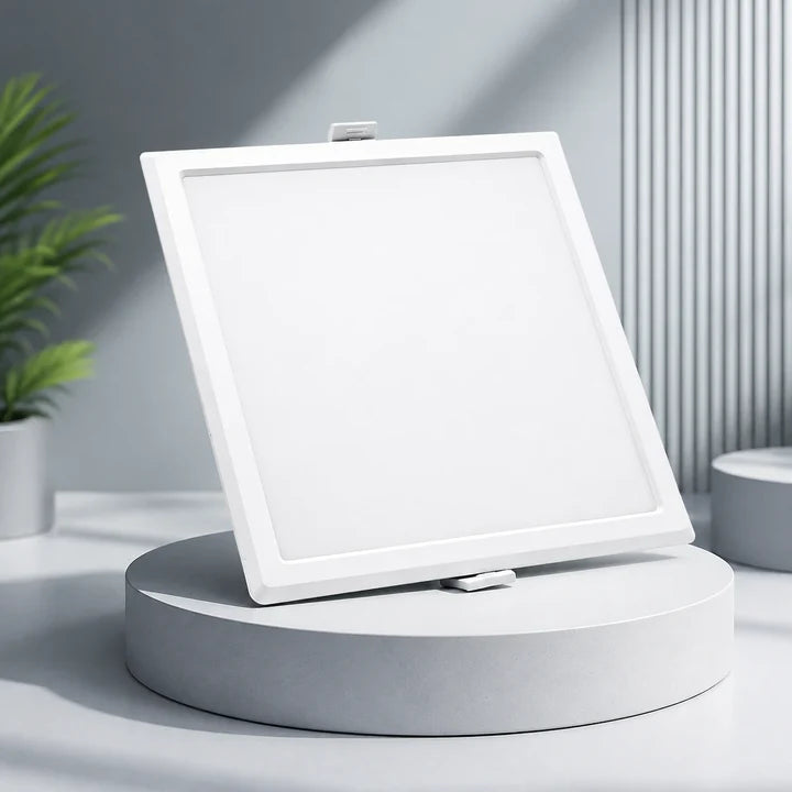 15W Square LED Panel Light | 6 Inch Recessed Ceiling Light with PC Body