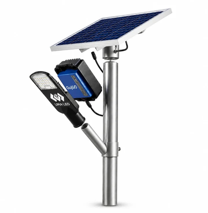25W Semi Integrated Solar Street Light | High Brightness Outdoor Solar LED Light with Mono Solar Panel