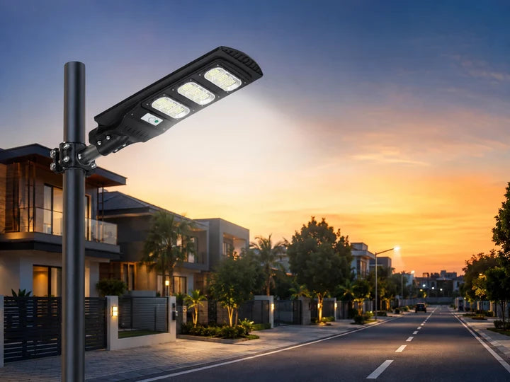 120W All-in-One Solar Street Light High Brightness