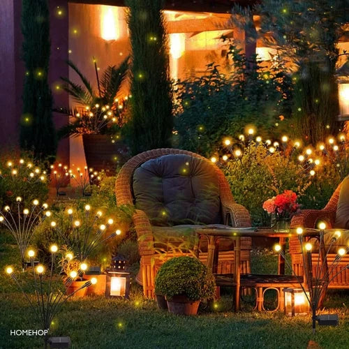 Solar Firefly Garden String Lights – 8 LED IP65 Outdoor