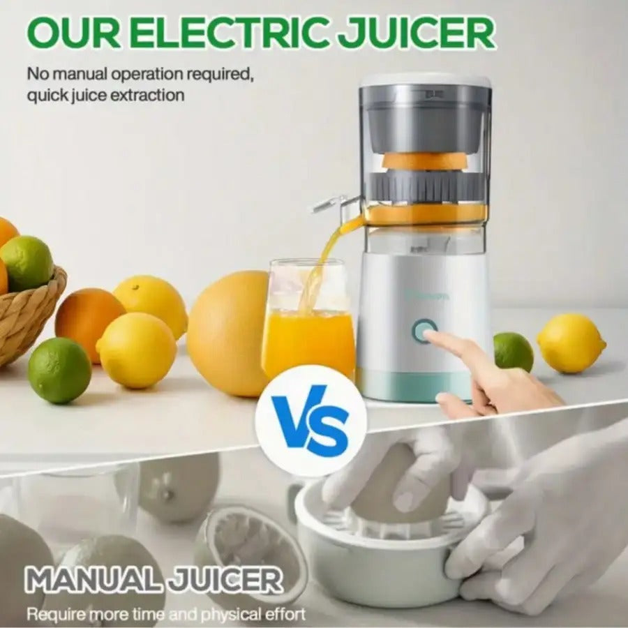 Portable Electric Citrus Juicer – USB Rechargeable Automatic Juicer