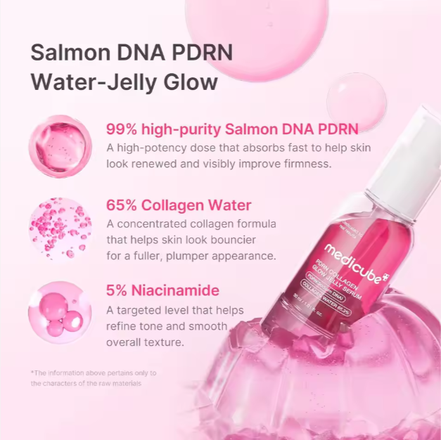 PDRN Ultraglow Booster Serum| Salmon DNA + Collagen + Niacinamide
