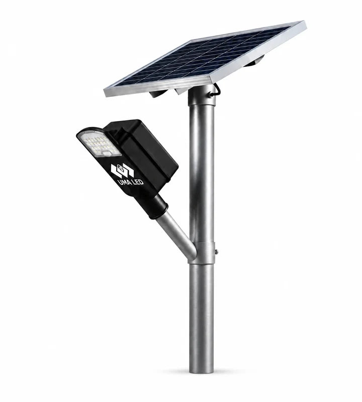 12W Solar Street Light | 60W Mono Panel & 18Ah LiFePO4 Battery