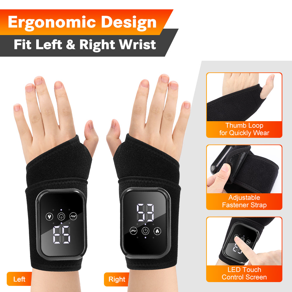 4-in-1 Electric Heating Wrist Massager