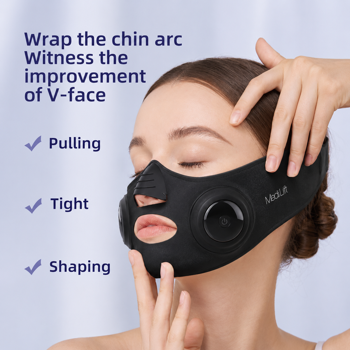 V-Face EMS Facial Lifting Mask | Jawline, Skin Tightening & Wrinkle Reduction