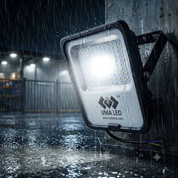 120W LED Flood Light Outdoor Waterproof IP65 High Lumen White Light