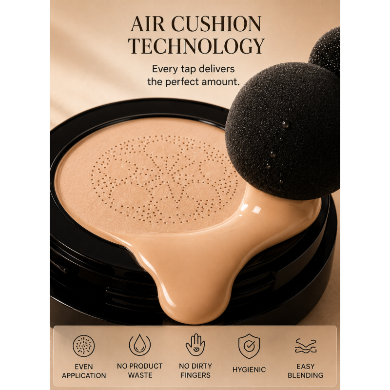 O'Cheal Airy Glow – Full Coverage CC Foundation, 24 Hour Long