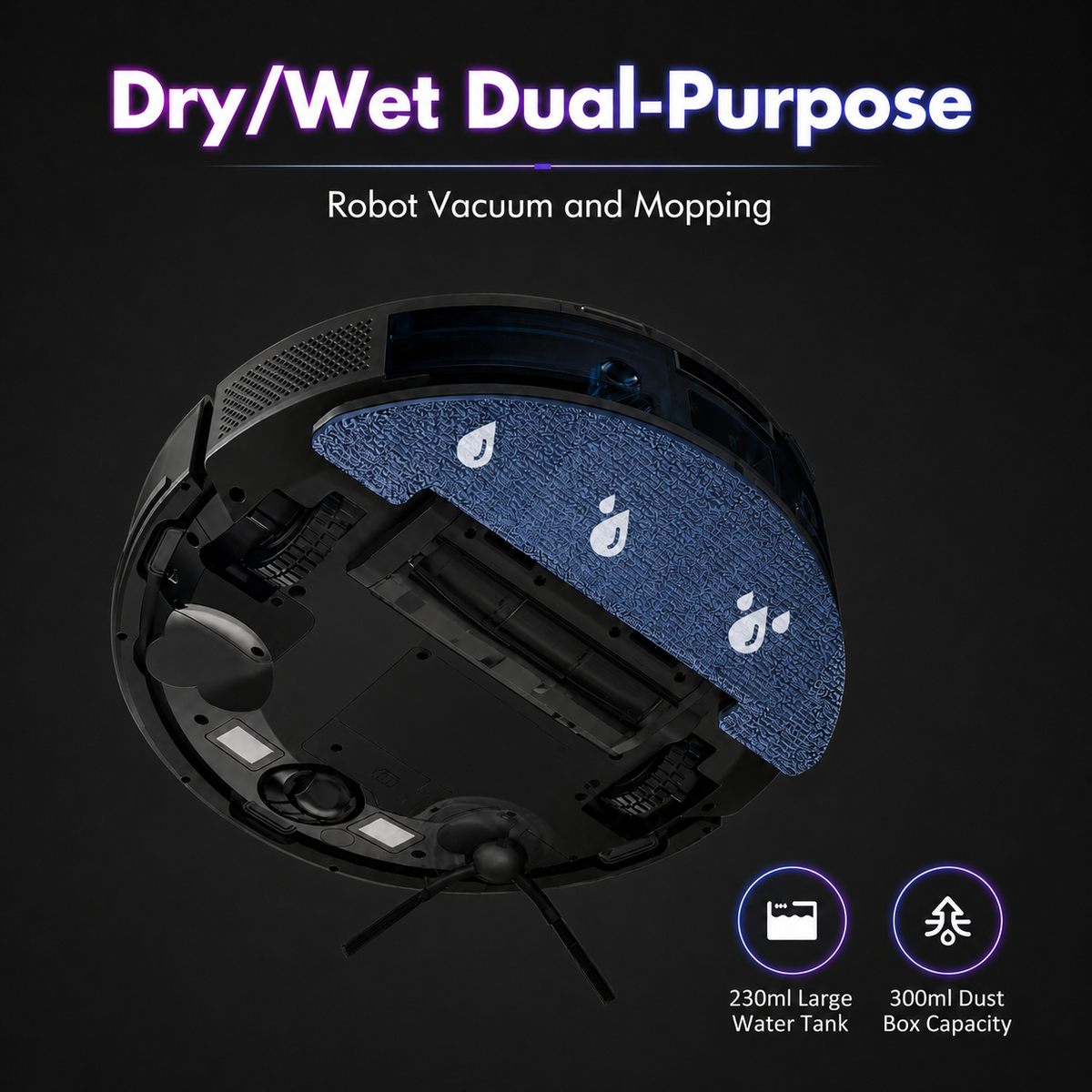 RoboClean X500 Vacuum Cleaner – Automatic Home Cleaning