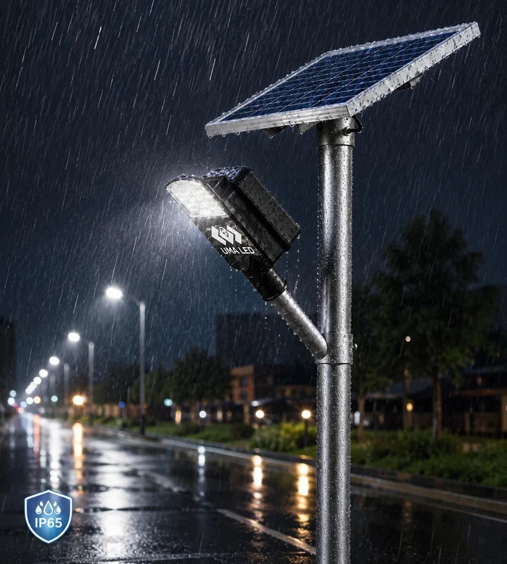 12W Solar Street Light | 60W Mono Panel & 18Ah LiFePO4 Battery