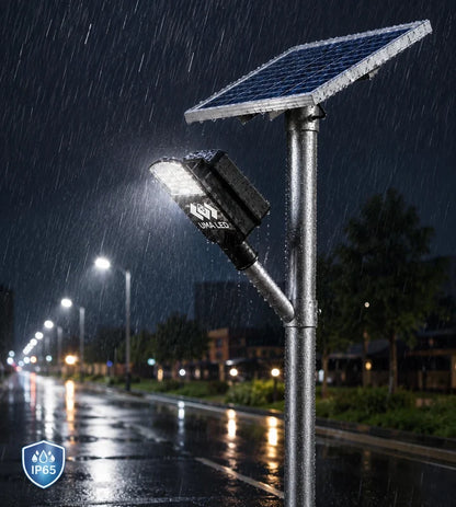 12W Solar Street Light | 60W Mono Panel & 18Ah LiFePO4 Battery