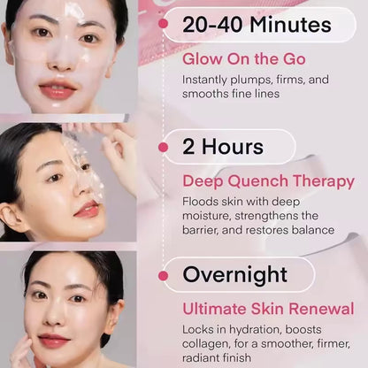Korean Glass Hydra Booster Mask | Pure 28g Collagen/pack