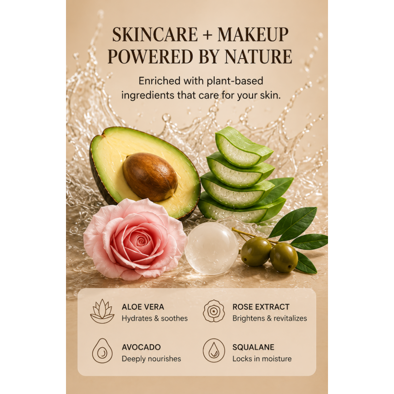 O'Cheal Airy Glow – Full Coverage CC Foundation, 24 Hour Long