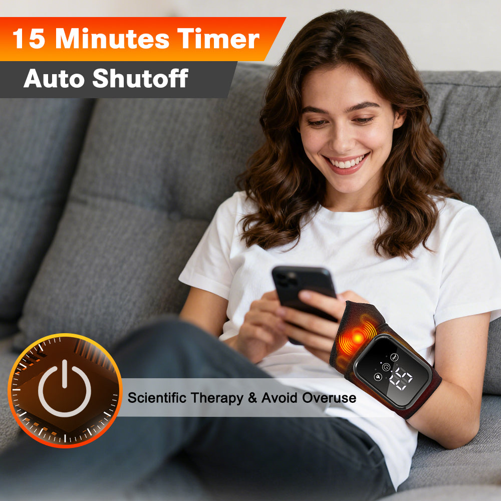 4-in-1 Electric Heating Wrist Massager