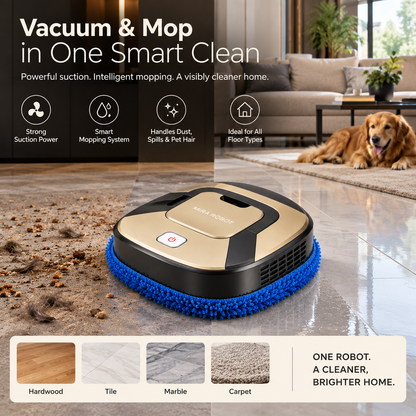ROBO X500- 3 in 1 Robot Vacuum Cleaner