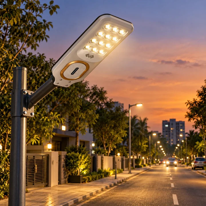 400W Solar Street Light | All-in-One Solar LED Street Light with Lithium Battery