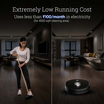 RoboClean X500 Vacuum Cleaner – Automatic Home Cleaning