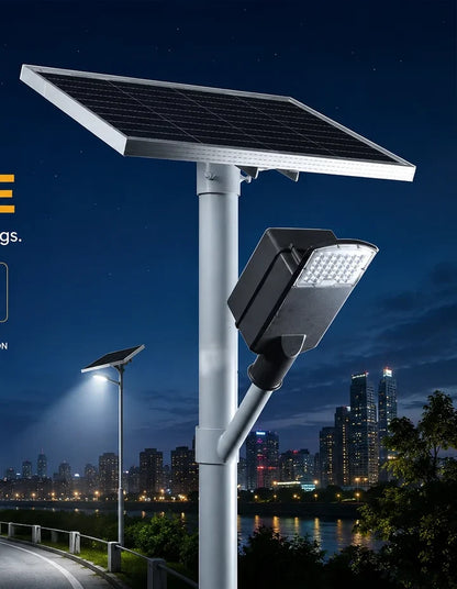 12W Solar Street Light | 60W Mono Panel & 18Ah LiFePO4 Battery