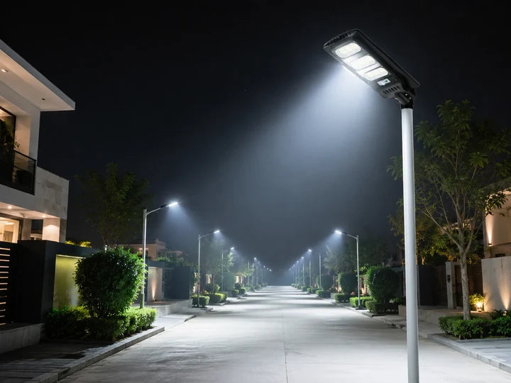 120W All-in-One Solar Street Light High Brightness