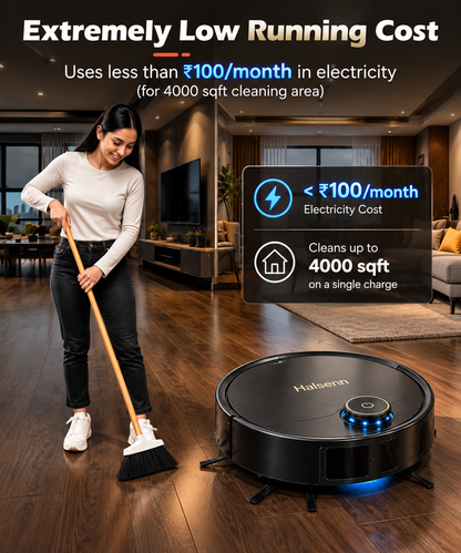 3-in-1 Robo X500 | Smart Sweeping, Vacuuming & Mopping Floor Cleaner
