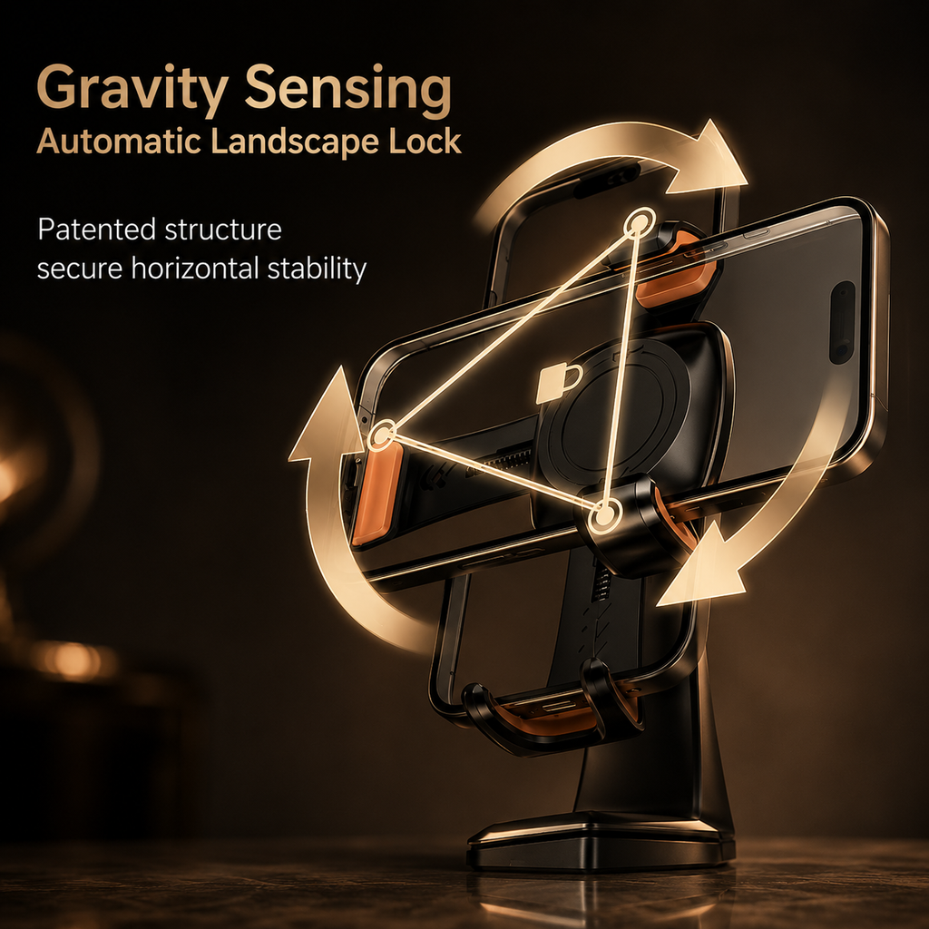 Lumi X360™ – Smart 360 AI Face & Body Tracking Gimbal with LED Lights