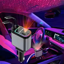 DriveGlow™ 4-in-1 Starlight Car Charger