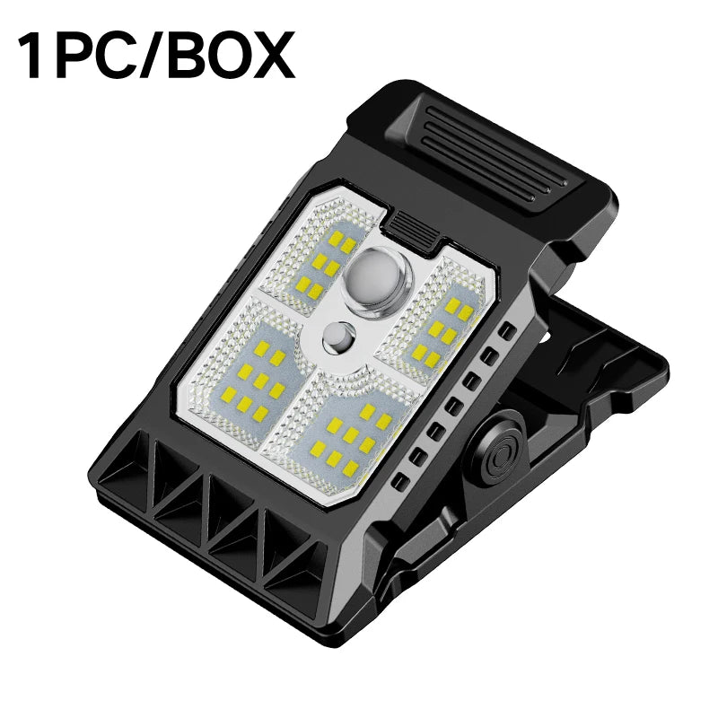 YD21-A Emitting Color Solar Clip-On Outdoor Light With Motion Sensor Modes