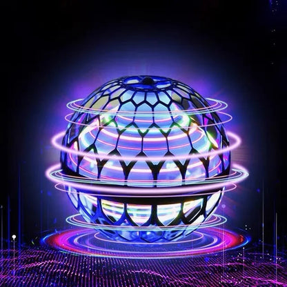 Flying Spinner Ball – LED Light Up Boomerang Orb Toy | Shockproof, Auto Return Hover
