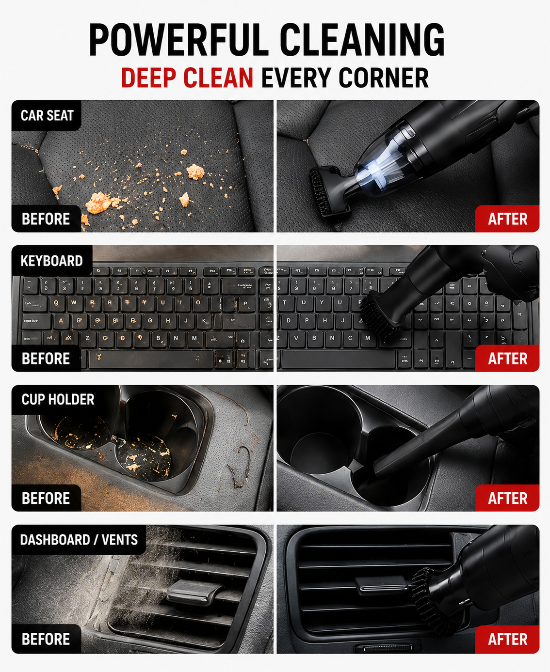 Kavach 8-in-1 Pro | Cordless Emergency Safety & Cleaning Tool